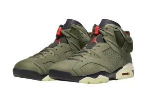 Travis Scott x Jordan 6 Retro 'Olive'