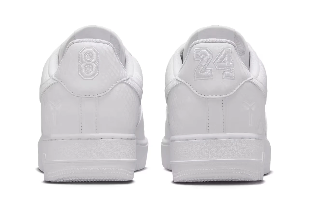 Kobe Bryant x Air Force 1 Low 'Forever White' - Image 5
