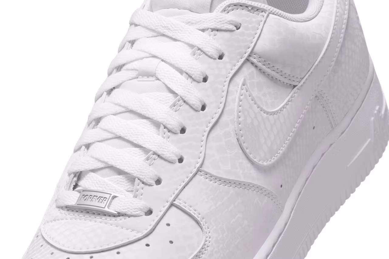 Kobe Bryant x Air Force 1 Low 'Forever White' - Image 7