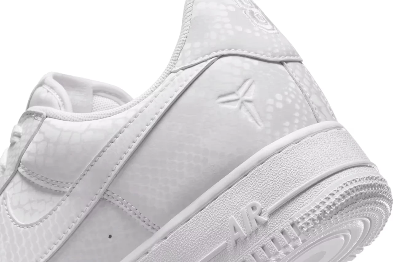 Kobe Bryant x Air Force 1 Low 'Forever White' - Image 8