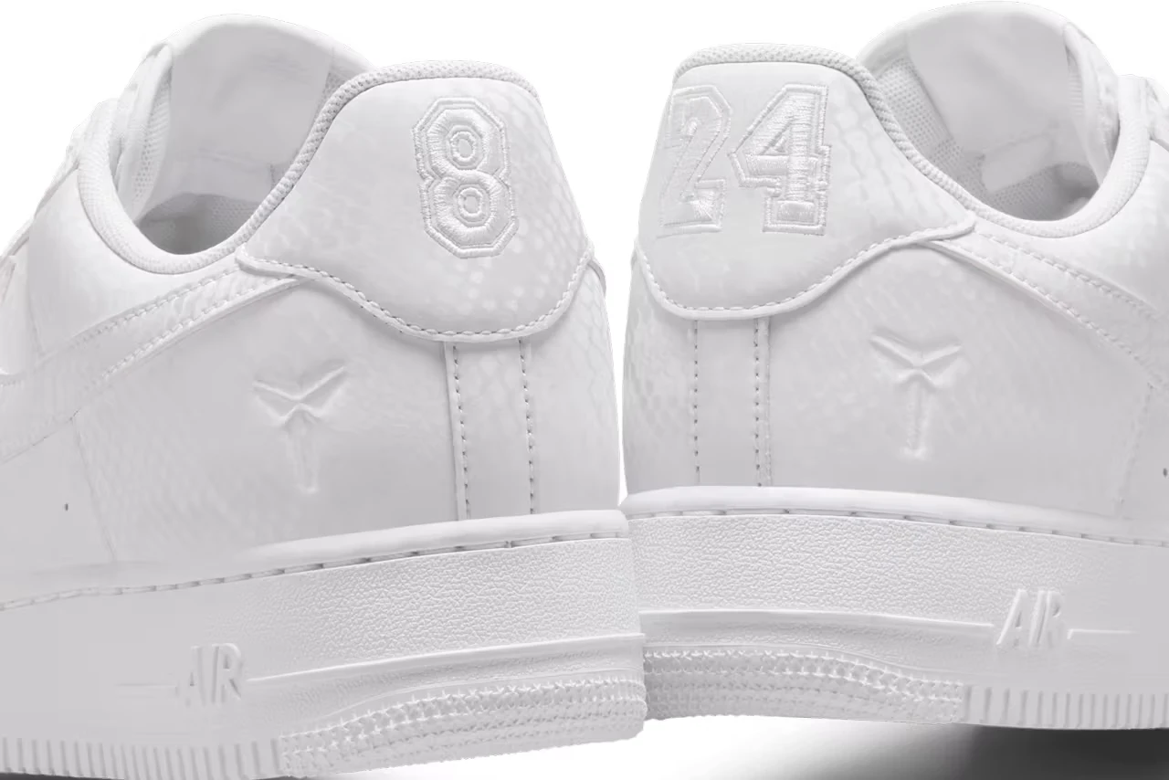 Kobe Bryant x Air Force 1 Low 'Forever White' - Image 9
