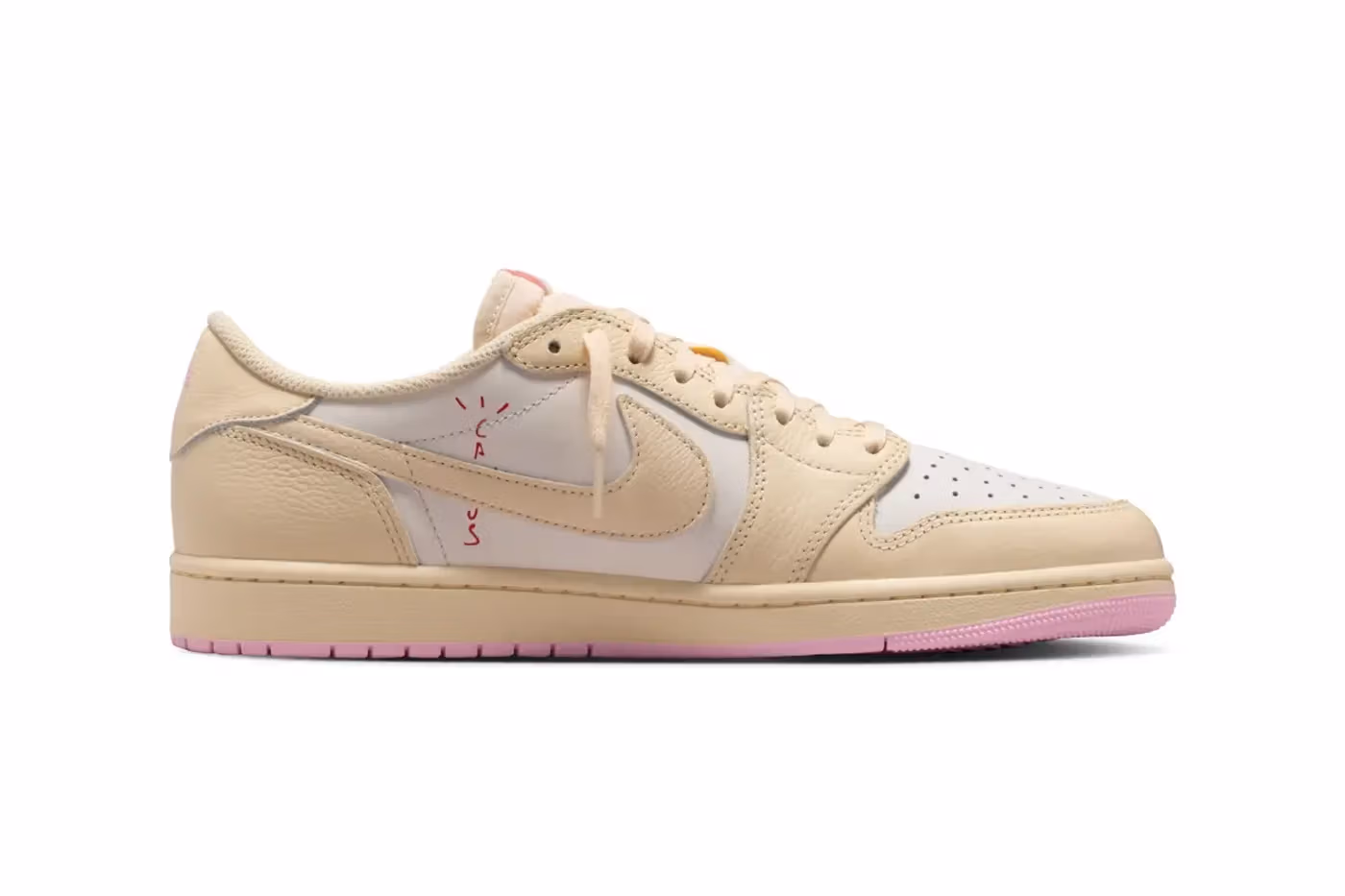 Travis Scott x Jordan 1 Retro Low OG 'Shy Pink' - Image 4